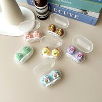 Mini soft contact lens kit PP-X60熊兔狗抱花