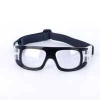Safety shockproof sports goggles 篮球镜-008黑红-DX