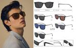Polarized TR90 sunglasses with spring hinges for men Romonis TR98016-R