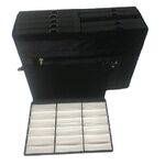 Переносной бокс-рюкзак (ящик, чемодан, кейс, кофр, органайзер, витрина) для оправ и очков на 180 мест JS-C191111