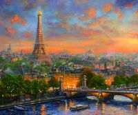 Cleaning cloth for glasses with a print, microfiber material, individually wrapped C40 PARIS, 17.5*14.5 cm