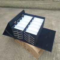 Mobile box (suitcase, trunk, organizer, display case) on wheels for frames and glasses for 60 slots JS-C190630