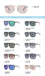 Plastic TR90 frame polarized sunglasses FC01-13