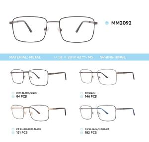 Metal men's frame for glasses MM2092