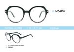 Plastic frames for glasses acetate material WD4138