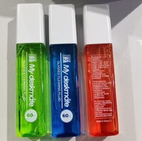 Lenses and glasses cleaning fluid in a square bottle 60 ml My deskmate, 36 pieces in a box (factory product)