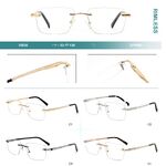 Оправа металлическая безободковая с флексом Big City 25635