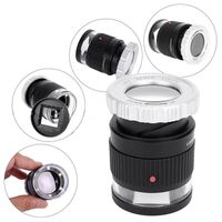 Portable pocket magnifier with backlight and UV light 新圆筒, diameter: 30 mm, magnification: 30X