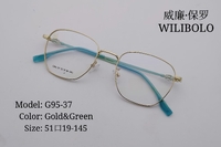 Metal ultrathin frames Wilibolo G95-37