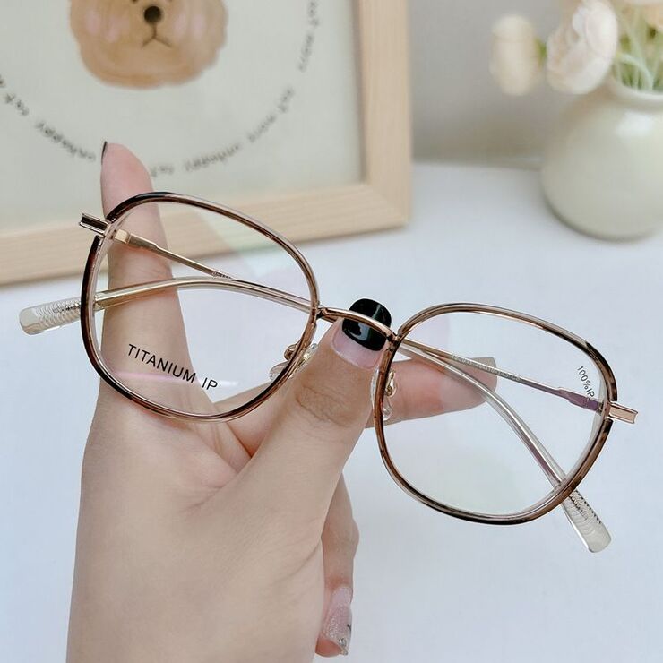 Titanium + plastic TR90 extralight frame MAMO T23911