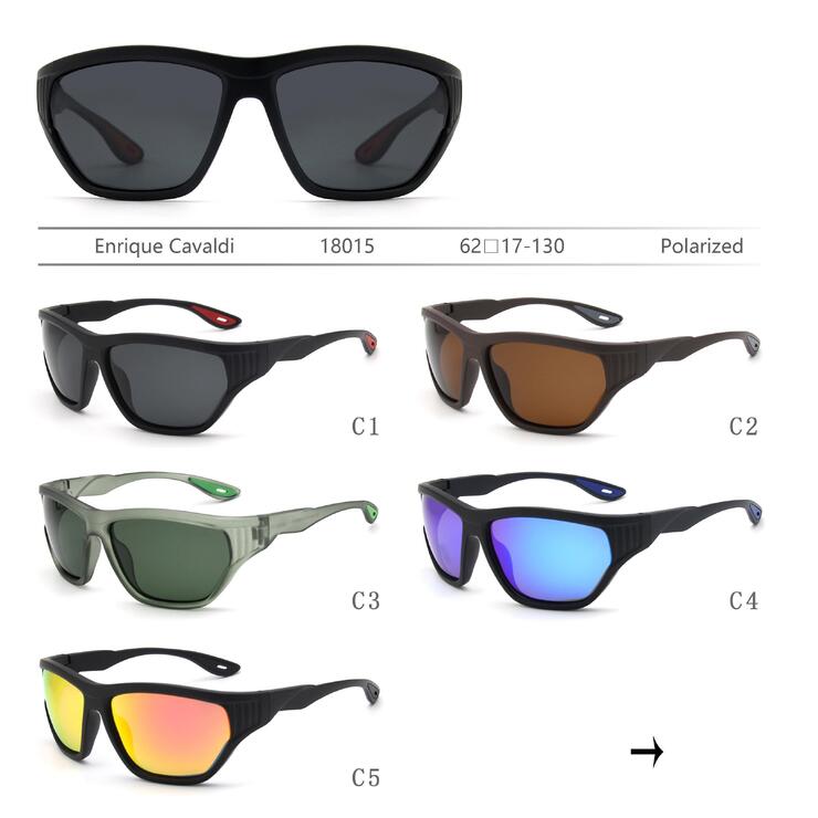 Солнцезащитные поляризационные пластиковые очки Enrique Cavaldi EC18015