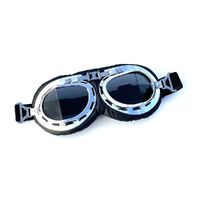 Очки защитные противоударные спортивные 风镜-哈雷银框-直角