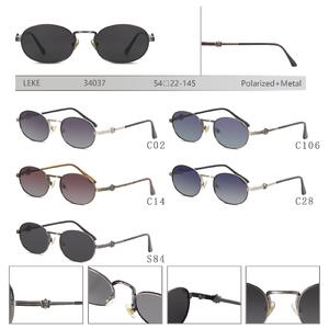 Polarized metal sunglasses for women Leke LK34037