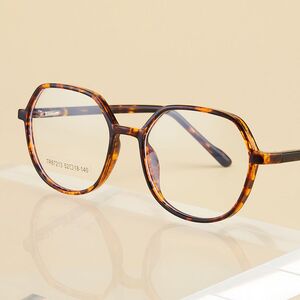 TR90 plastic frame or glasses with blue light protection, with spring hinges FA87213