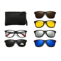 El Dorado frames with polarized sunshades set (clip-on) on magnet 2317A (5 pieces) 