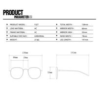 Plastic glasses with blue light protection for women 1327-PN