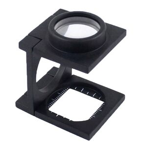 Folding magnifier 9007A-XX, dimensions: ⌀20 mm, magnification: 15X