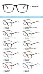 TR-90 plastic frames for glasses, with spring hinges MA09-06