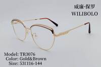 Metal + TR90 ultrathin women's frames with spring hinges Wilibolo TR3076