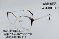 Metal + TR90 ultrathin women's frames with spring hinges Wilibolo TR3066