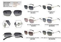 Polarized metal sunglasses for men Leke PS33495