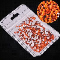 Набор страз с плоским дном для украшения оправ и очков, 39 цветов, PD0006