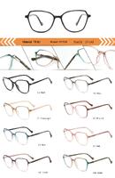 Plastic TR90 frame for women with spring hinges SY1010-DA