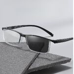 Photochromic plastic glasses for reading, with protection Blue Cut, diopters from 0.00 to +4.00, KY023变色眼镜