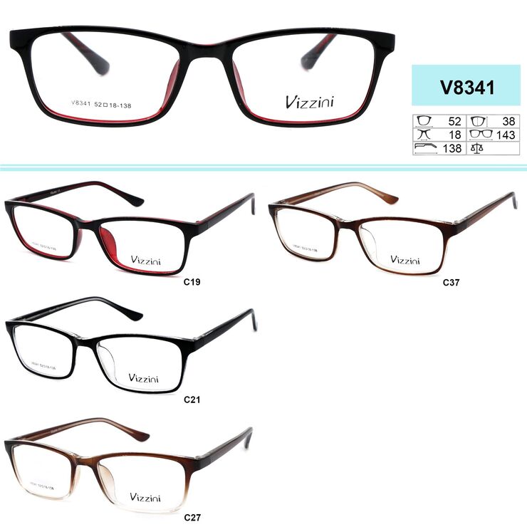 Plastic frames for glasses VIZZINI V8341