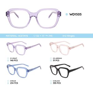 Plastic acetate eyeglasses frame for women WD1505