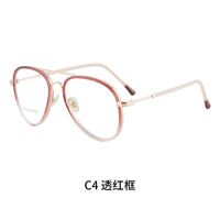 Combined frame (metal + TR90) or glasses with blue light protection, with spring hinges FA87176