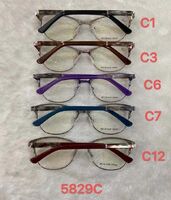 Оправа для очков женская металлическая с флексом 5829C