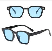 Fashionable sunglasses with colored lenses KY3351铰链