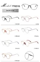 Оправа металлическая с мягким носоупором и флексом YY6516-DA