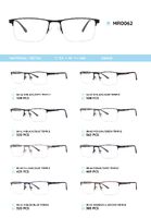 Металлическая оправа с дужками из материала TR-90 MR0062