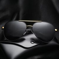 Поляризационные солнцезащитные металлические очки с защитой UV400 2813-2-GT