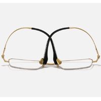 Оправа металлическая полуободковая из чистого титана SANTA 纯钛22272