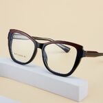 TR90 plastic frame or glasses with blue light protection, with spring hinges FA87247