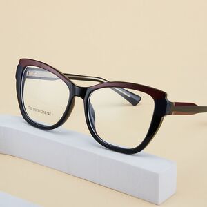 TR90 plastic frame or glasses with blue light protection, with spring hinges FA87247