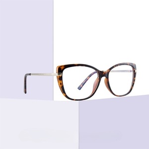 TR90 plastic frame or glasses with blue light protection, with spring hinges FA88002