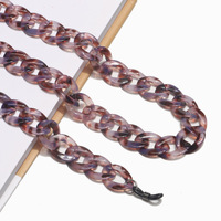 Нескользящая акриловая цепочка для очков GB082