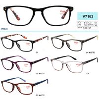 Очки женские в пластиковой оправе Vizzini V7163, диоптрии от +1.00 до +3.00 (шаг 0,25) до+6,0(0,50)