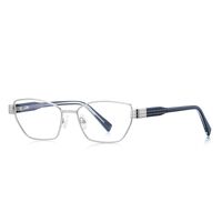 Metal + TR90 plastic Blue Blocker glasses frame for women with UV and blue light protection lenses More FCS3161