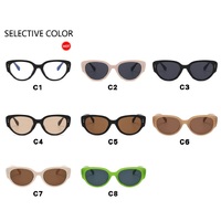 Plastic glasses with blue light protection for women 1294-31046-3673-PN