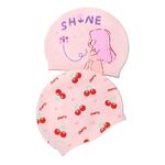 Шапочка для плавания силиконовая водонепроницаемая детская 0002-3-YU