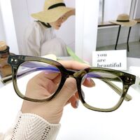 Hybrid frame, metal + TR90, with Blue Block coating SANTA K8009-1