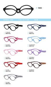 TR90 plastic eyeglasses frame for kids 1202TR
