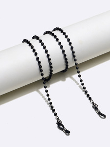 Black pearl glasses chain GL1021