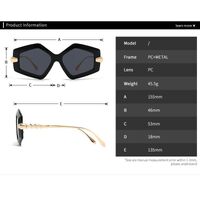 Plastic + metal sunglasses Elit LH161-EL