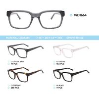 Plastic acetate eyeglasses frame WD1664